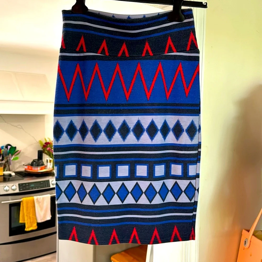 Small Tribal Pencil Skirt - Picture 1 of 3